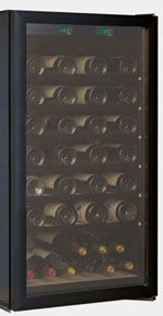 Porte vitrée armoire à vin